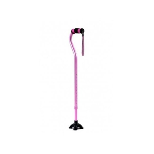 Sky Medsupply International Sky Medsupply International SM-060001PKQWR Sky Med Self-Standing Designer Bling Cane Collection in Wisteria-Rose SM-060001PKQWR